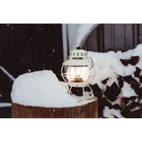 Vintage White Railroad Lantern