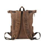 Coffee Brown Denali Canvas Backpack