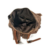 Coffee Brown Denali Canvas Backpack