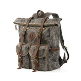 Gray Denali Canvas Backpack