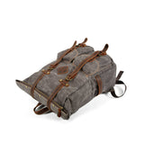 Gray Denali Canvas Backpack