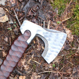 Camp Axe with Grooved Head