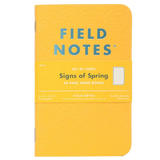 Field Notes Signs of Spring Edition