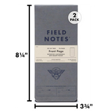 Field Notes Front Page Reporters Notebooks