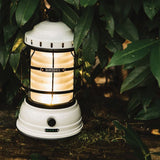 Vintage White Forest Lantern