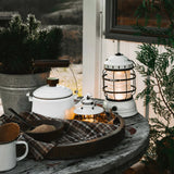 Vintage White Forest Lantern