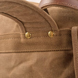 Khaki Mackinaw Canvas Backpack