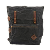 Black Mackinaw Canvas Backpack