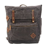 Dark Gray Mackinaw Canvas Backpack