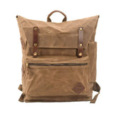 Khaki Mackinaw Canvas Backpack